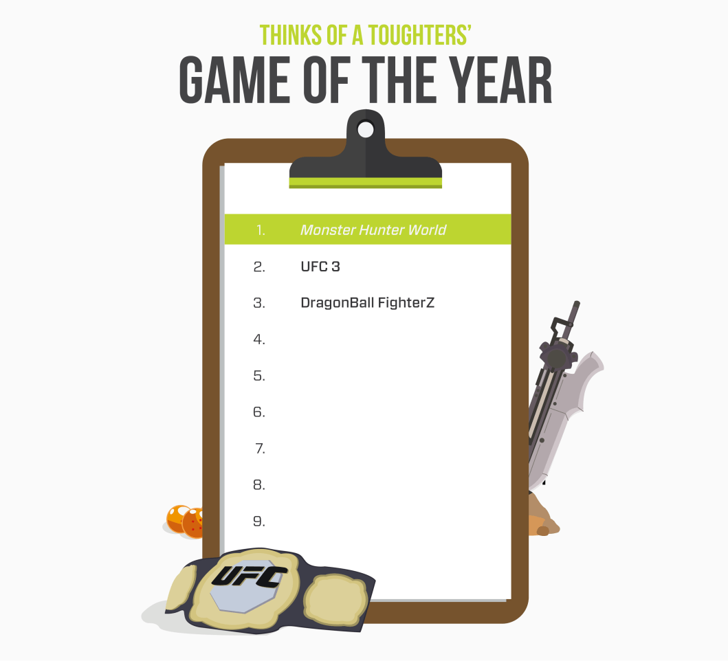 Thinks of a Thoughter Top 10 List UFC-01-1